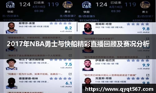2017年NBA勇士与快船精彩直播回顾及赛况分析